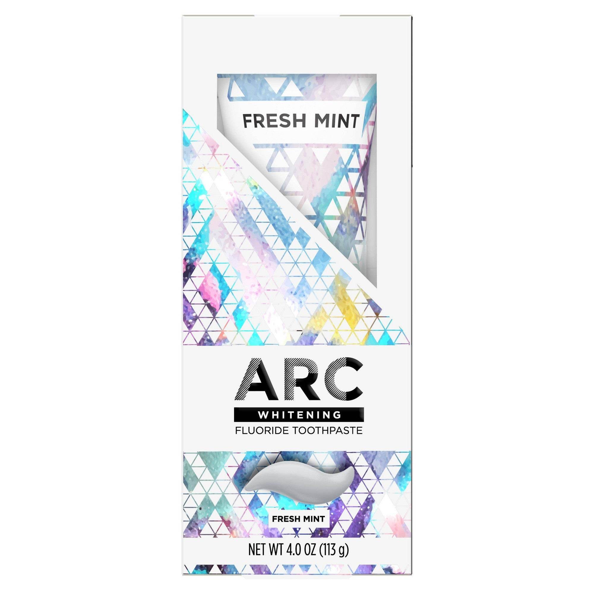 ARC Fresh Mint Whitening Fluoride Toothpaste, 4 oz OTC Shoppe Express